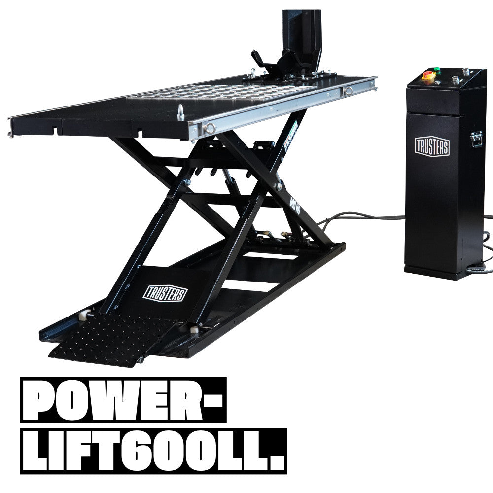TRUSTERS / REMO POWERLIFT600LL » 600 kg Tragkraft » Extrem flach » Schwarz
